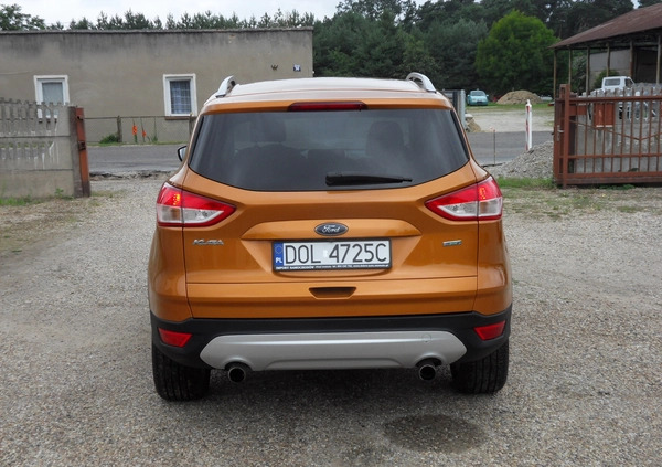 Ford Kuga cena 74907 przebieg: 120000, rok produkcji 2016 z Warta małe 254